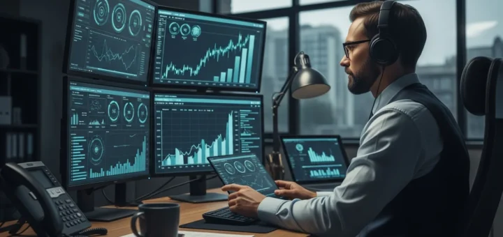 Malware analyst salary trends and financial growth projections for 2026 displayed on a digital monitor.