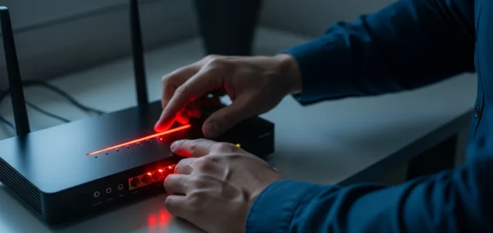 Securing a home network router against cyber threats following the themoon malware fbi warning.
