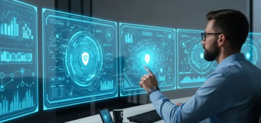A digital interface illustrating an autonomous SOC implementation guide 2026 roadmap for security operations.