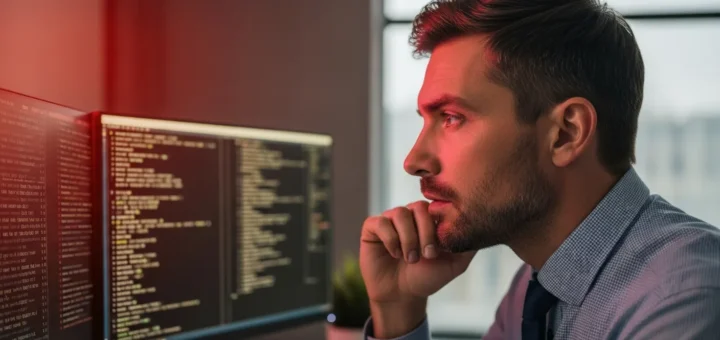 Troubleshooting the com docker socket was not opened because it contains malware error on a developer's computer screen.