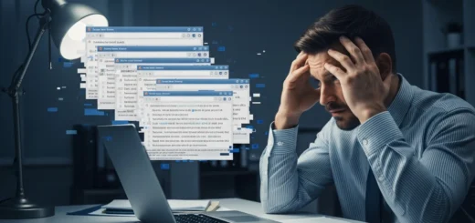 A digital representation of fireball malware infecting a web browser on a laptop screen.